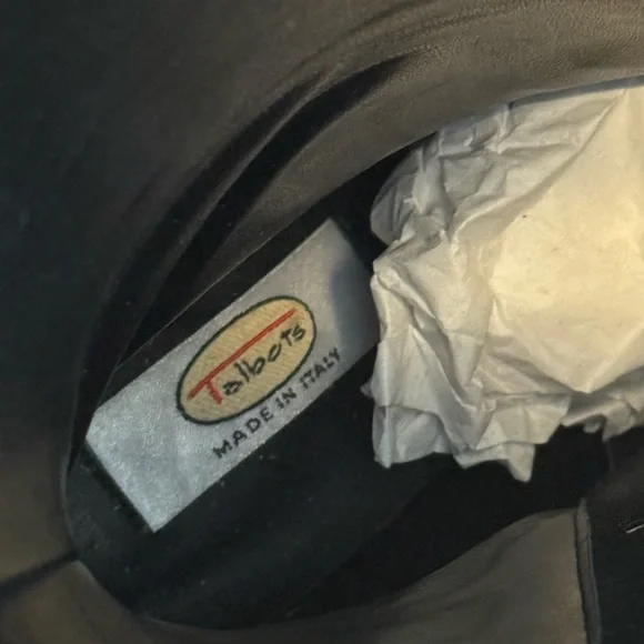 Talbots Black Leather Knee-High Boots - Picture 11 of 11